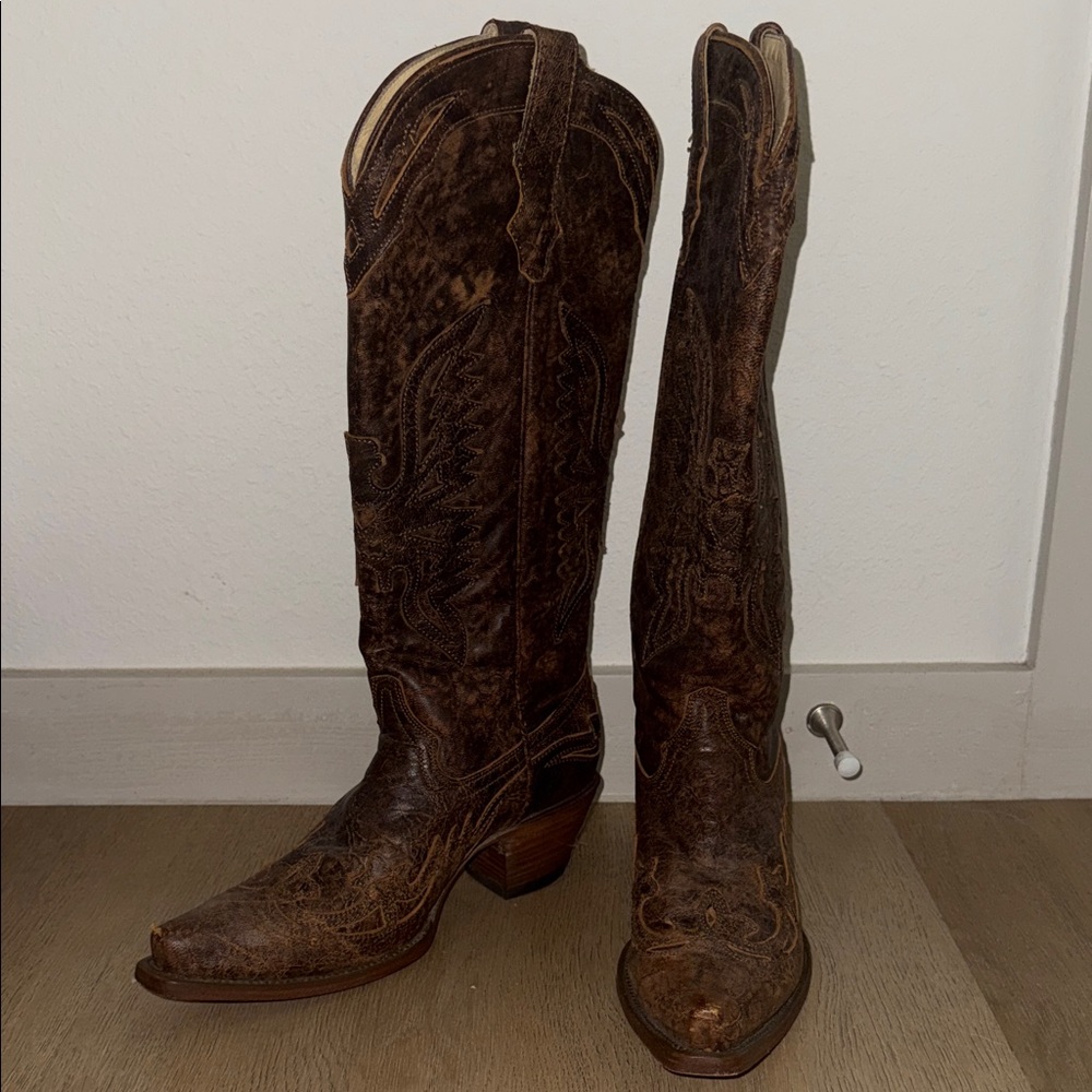 CORRAL Brown Western Cowboy Boots
